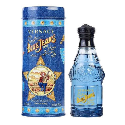 perfume blue jeans edt masculino 75ml versace|Versace eau de toilette.